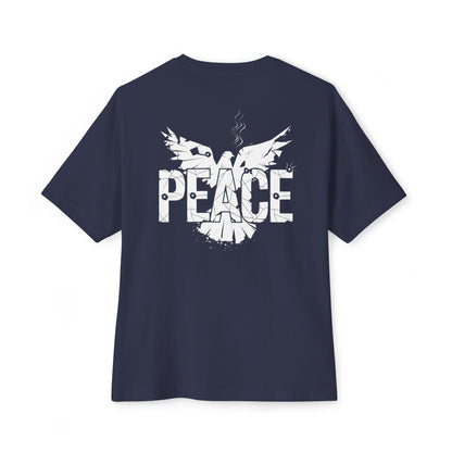 Peace - Unisex Oversized Boxy Tee