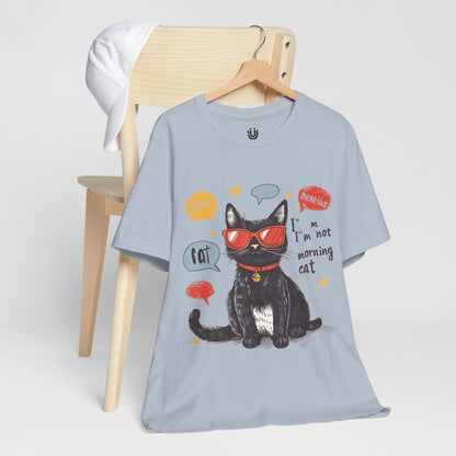 Unisex Jersey Short Sleeve Tee - Cat's Thoughts