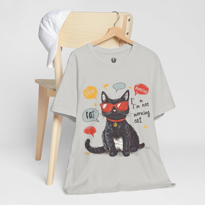 Unisex Jersey Short Sleeve Tee - Cat's Thoughts