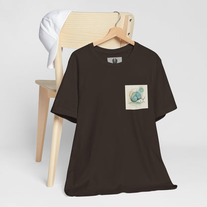 Unisex Jersey Short Sleeve Tee - lazy snail