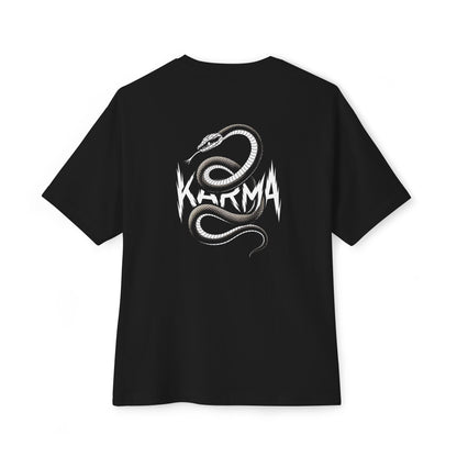 Karma - Unisex Oversized Boxy Tee