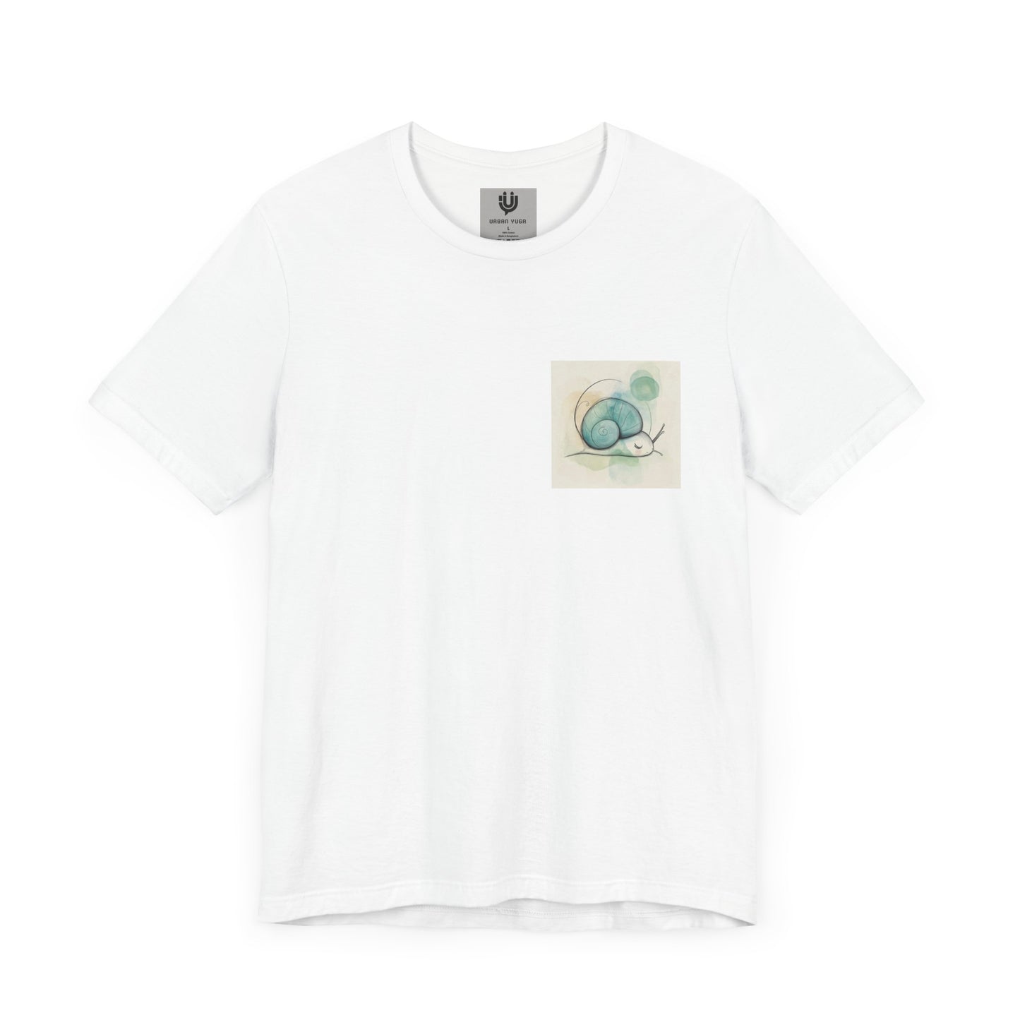 Unisex Jersey Short Sleeve Tee - lazy snail