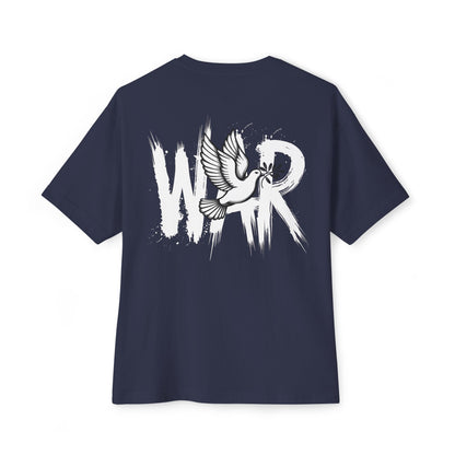 Peace and War - Unisex Oversized Boxy Tee