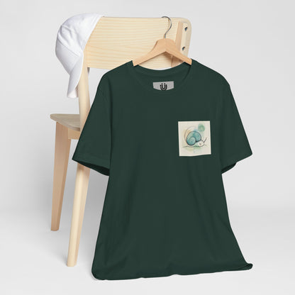 Unisex Jersey Short Sleeve Tee - lazy snail