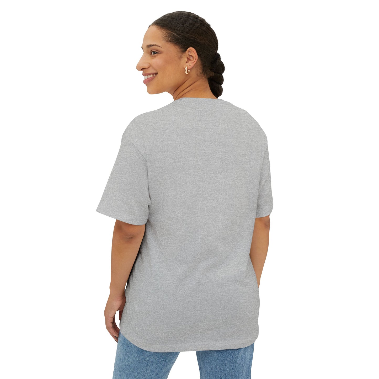 Smiley Vibes Oversized Boxy Tee