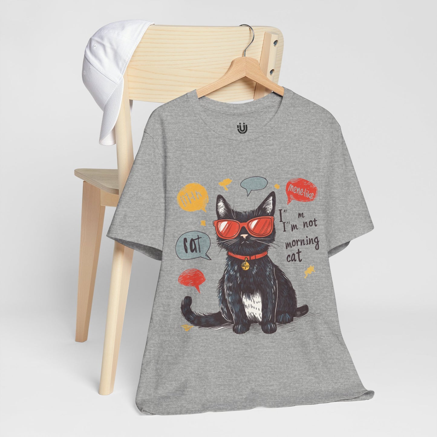 Unisex Jersey Short Sleeve Tee - Cat's Thoughts