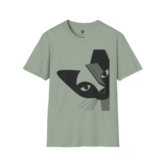 Cat face - Unisex Softstyle T-Shirt