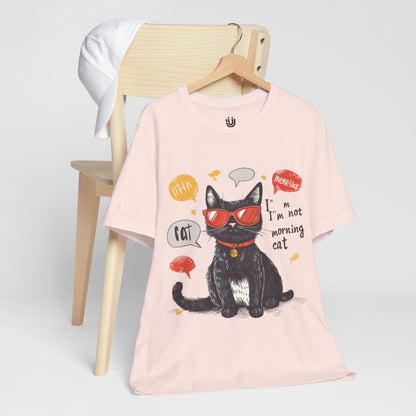 Unisex Jersey Short Sleeve Tee - Cat's Thoughts