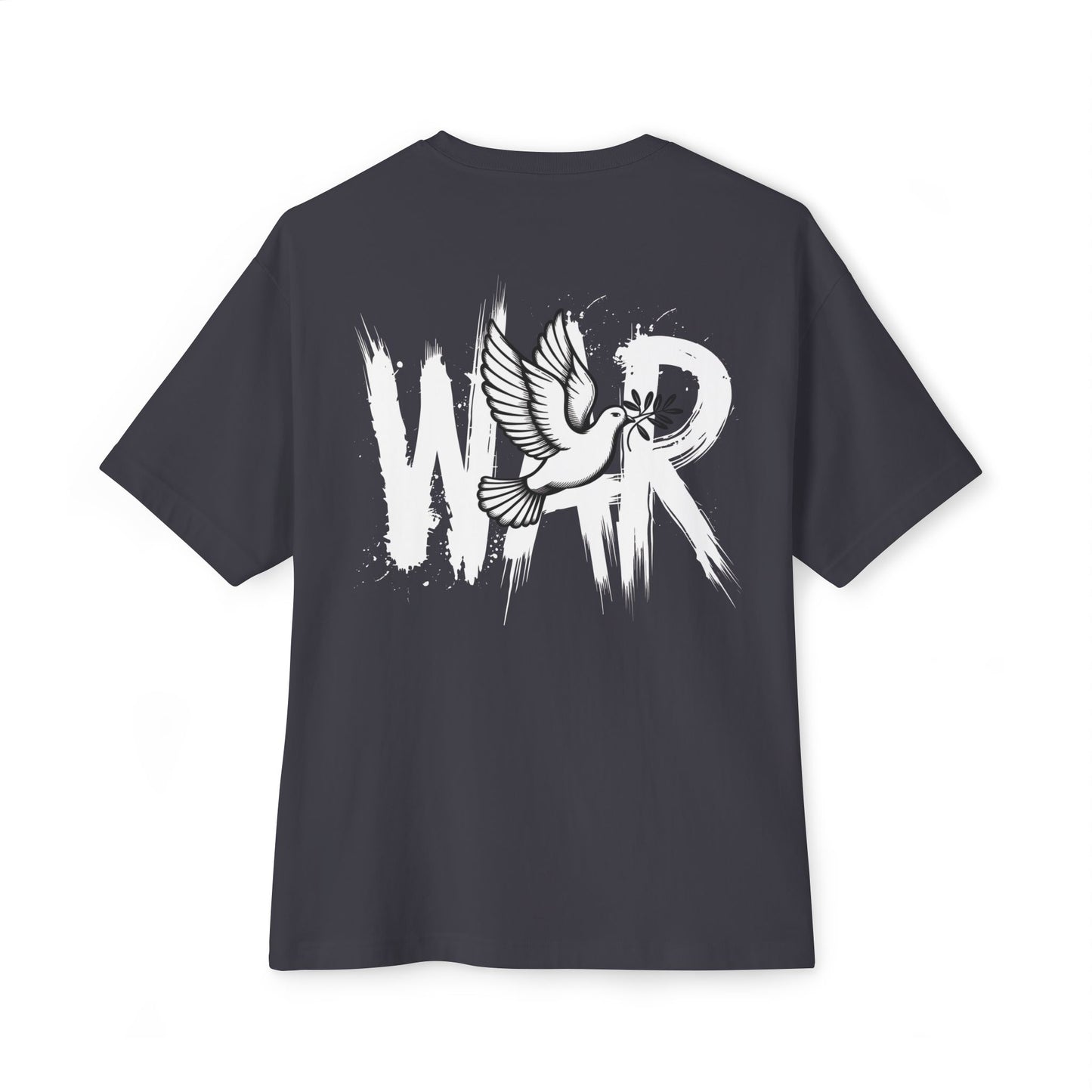 Peace and War - Unisex Oversized Boxy Tee