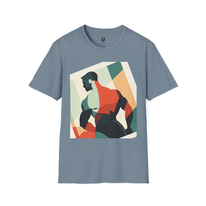 Abstract workout - Unisex Soft style T-Shirt