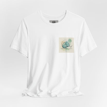 Unisex Jersey Short Sleeve Tee - lazy snail