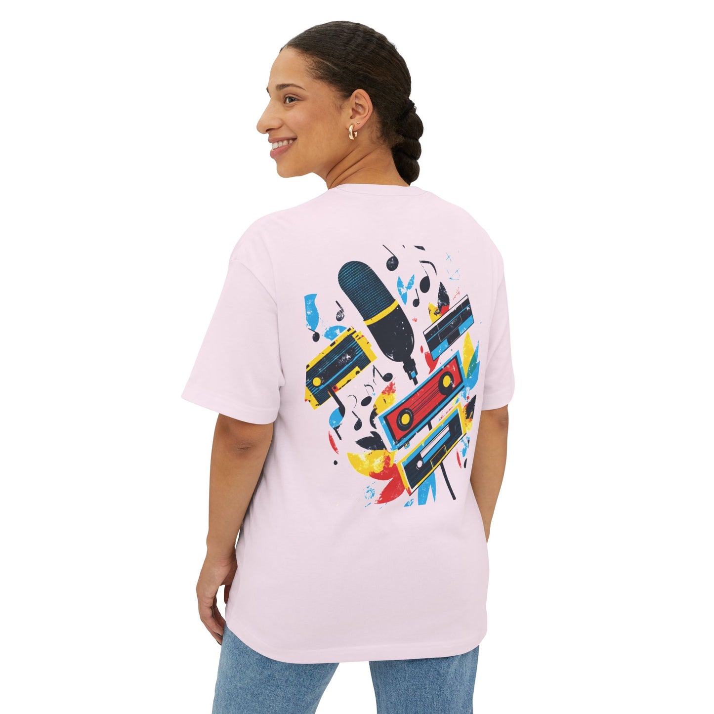 Unisex Oversized Boxy Tee - rhythm