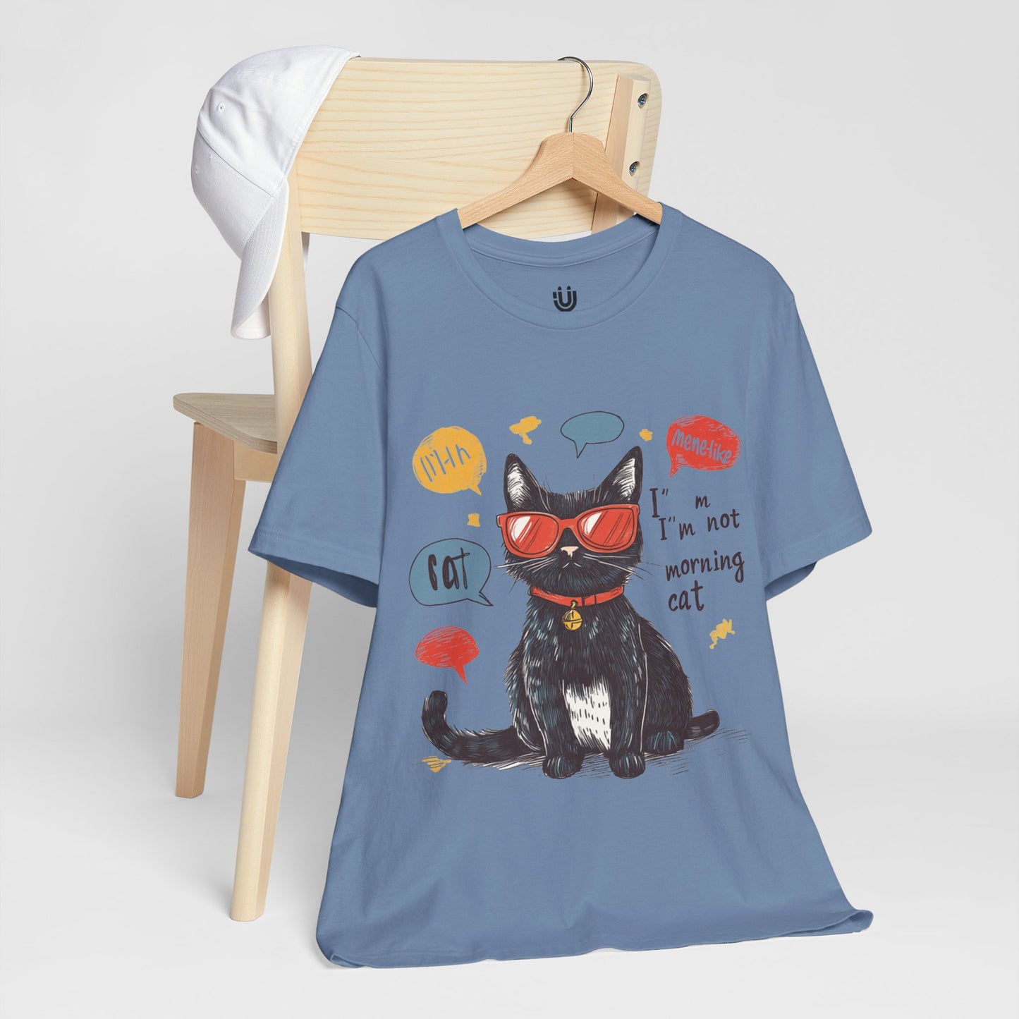 Unisex Jersey Short Sleeve Tee - Cat's Thoughts