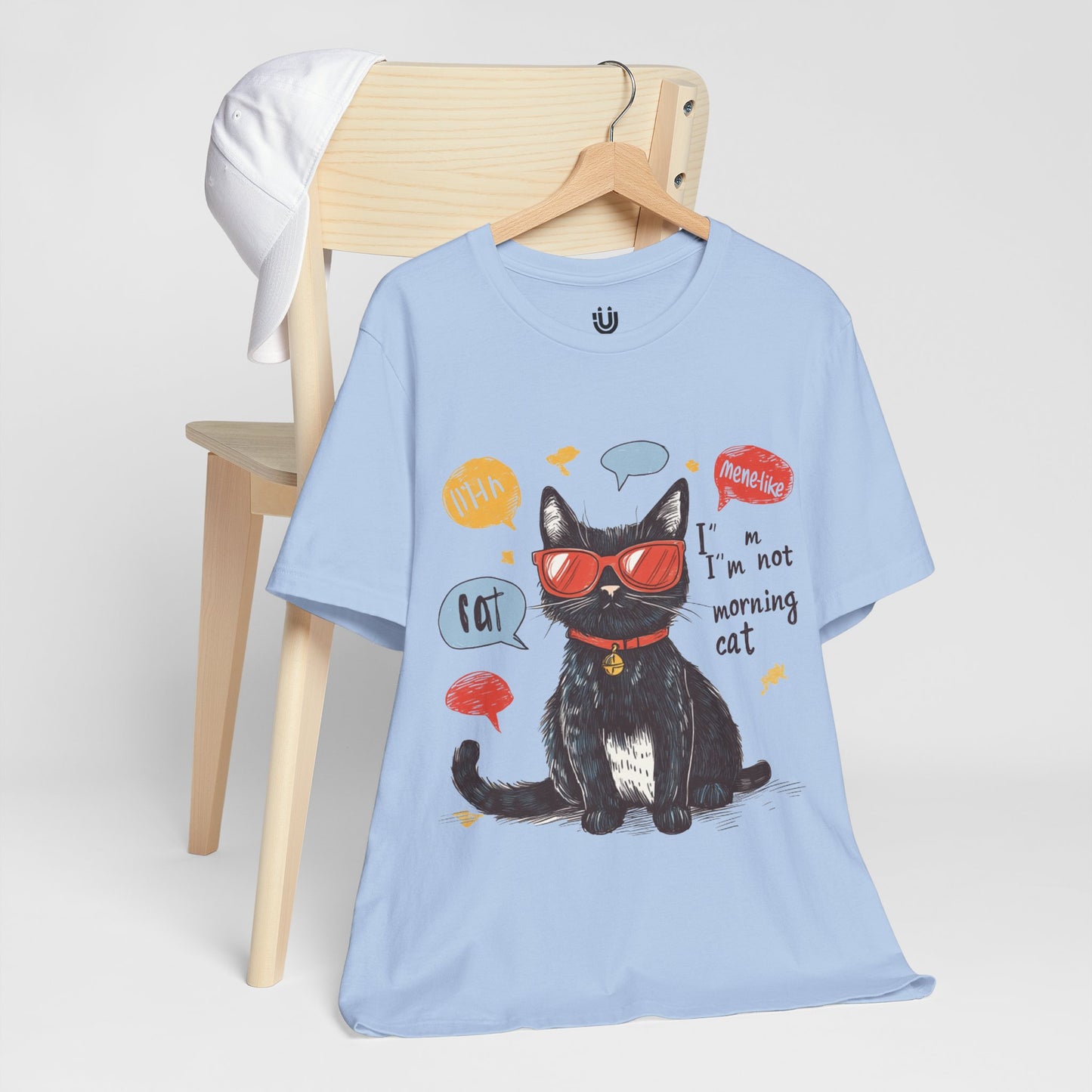 Unisex Jersey Short Sleeve Tee - Cat's Thoughts