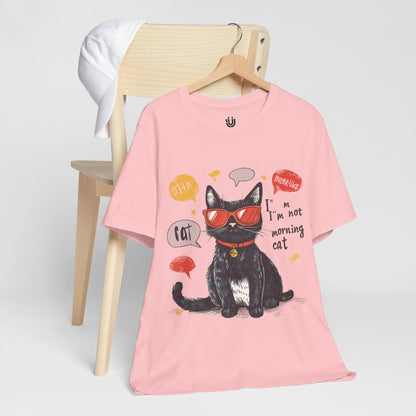 Unisex Jersey Short Sleeve Tee - Cat's Thoughts