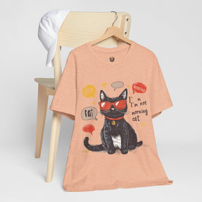 Unisex Jersey Short Sleeve Tee - Cat's Thoughts