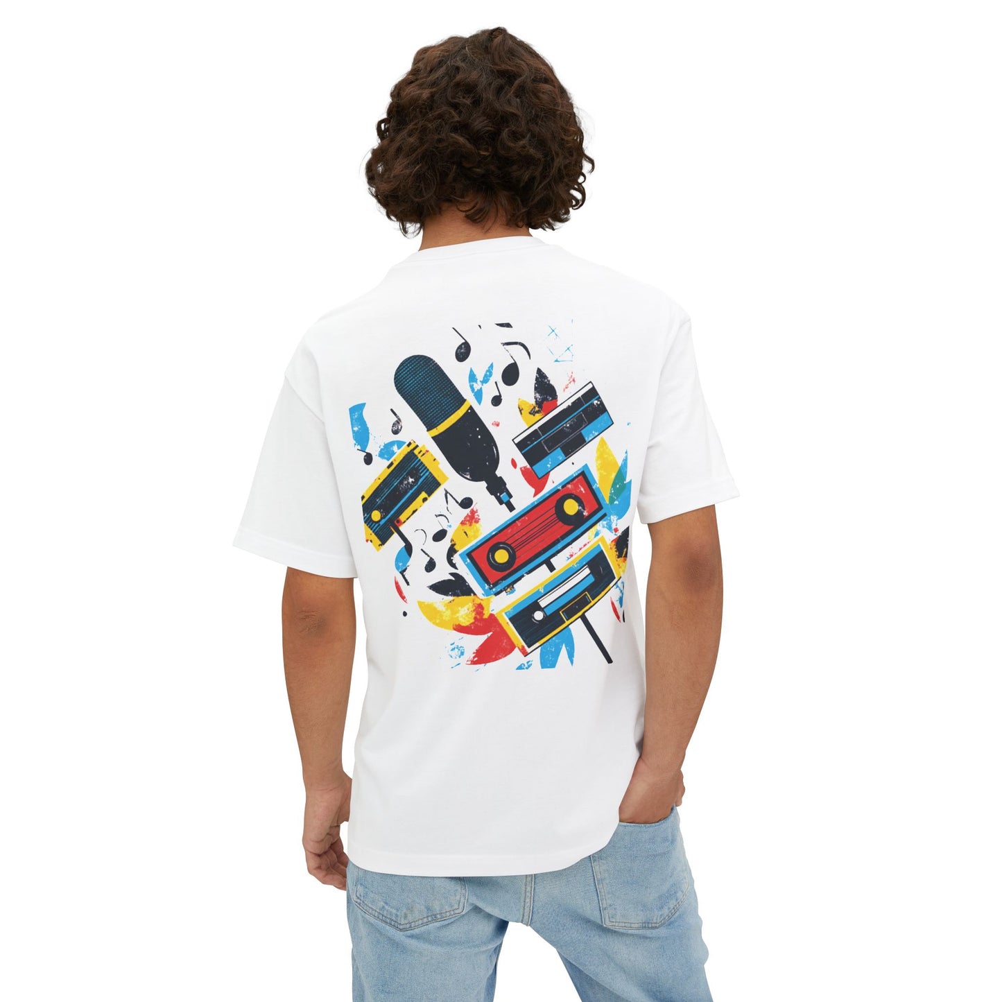 Unisex Oversized Boxy Tee - rhythm