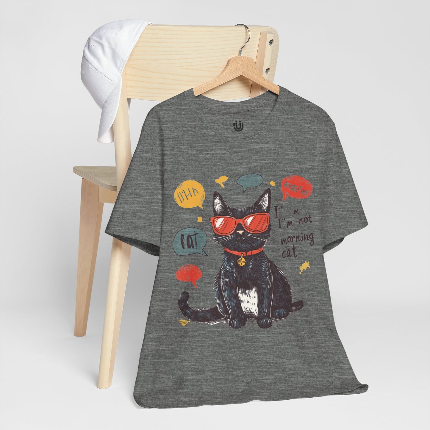 Unisex Jersey Short Sleeve Tee - Cat's Thoughts