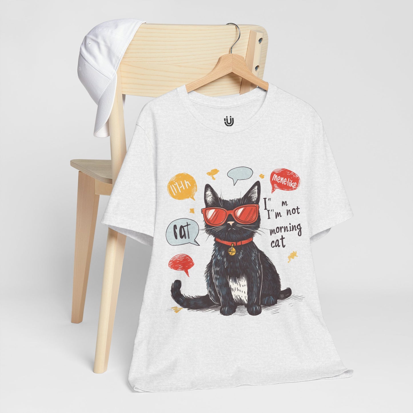 Unisex Jersey Short Sleeve Tee - Cat's Thoughts