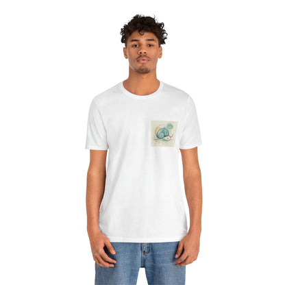 Unisex Jersey Short Sleeve Tee - lazy snail