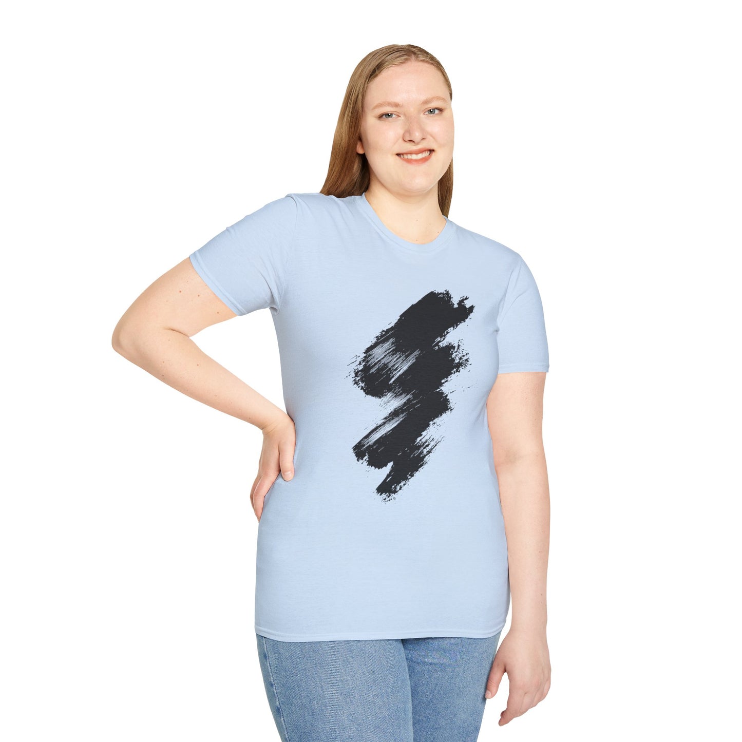 Abstract Painted Unisex Soft style T-Shirt