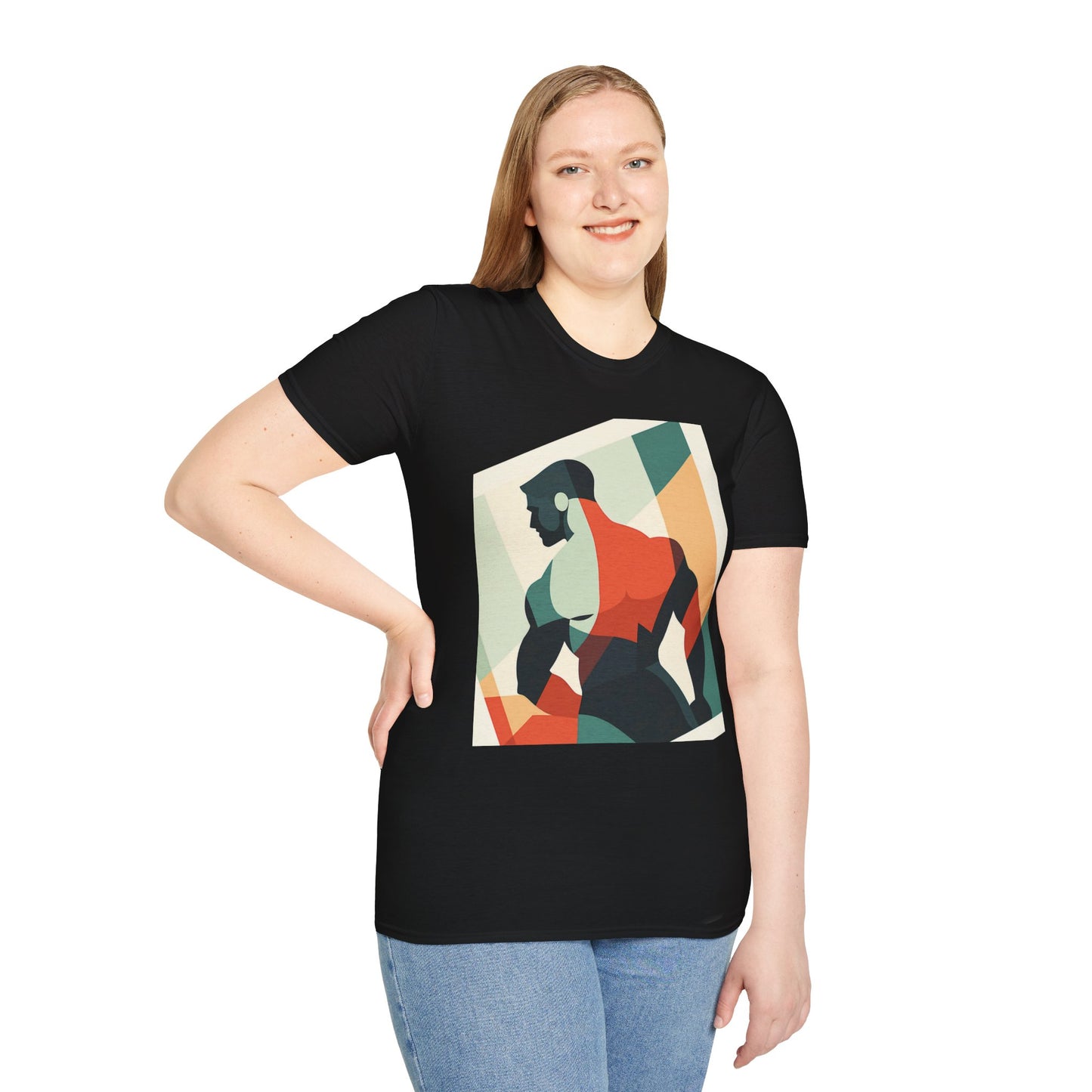 Abstract workout - Unisex Soft style T-Shirt