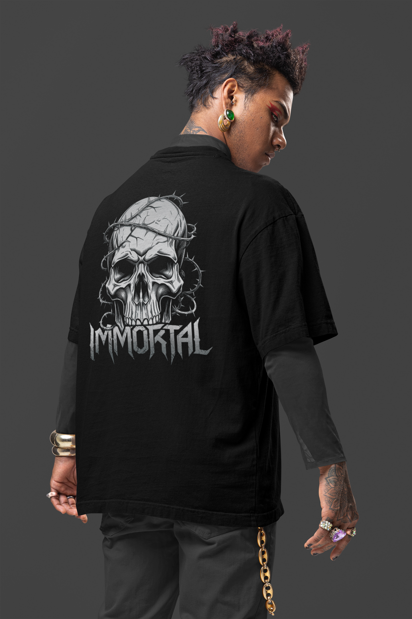 Immortal - Unisex Oversized Boxy Tee