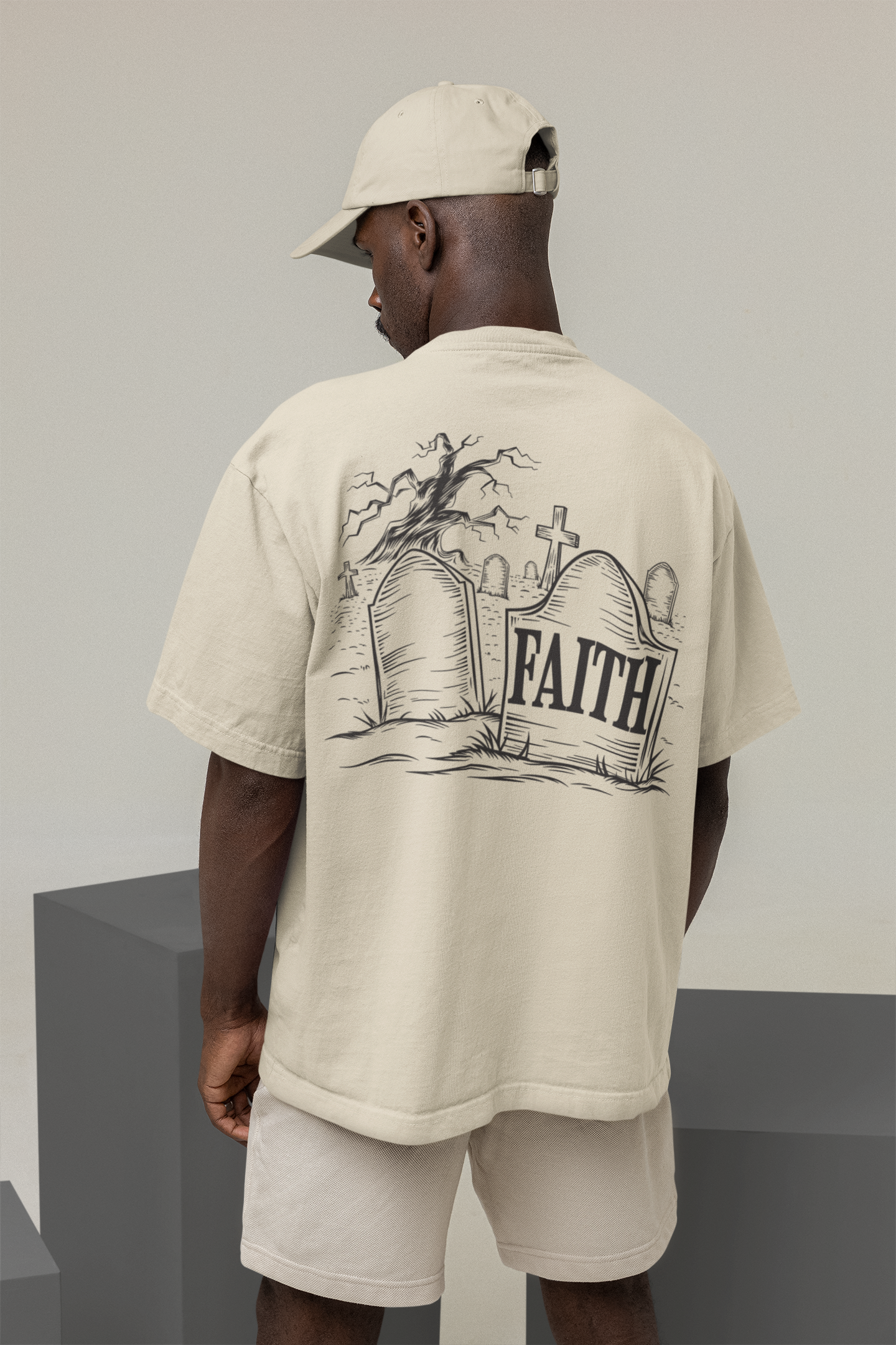 Faith - Unisex Oversized Boxy Tee