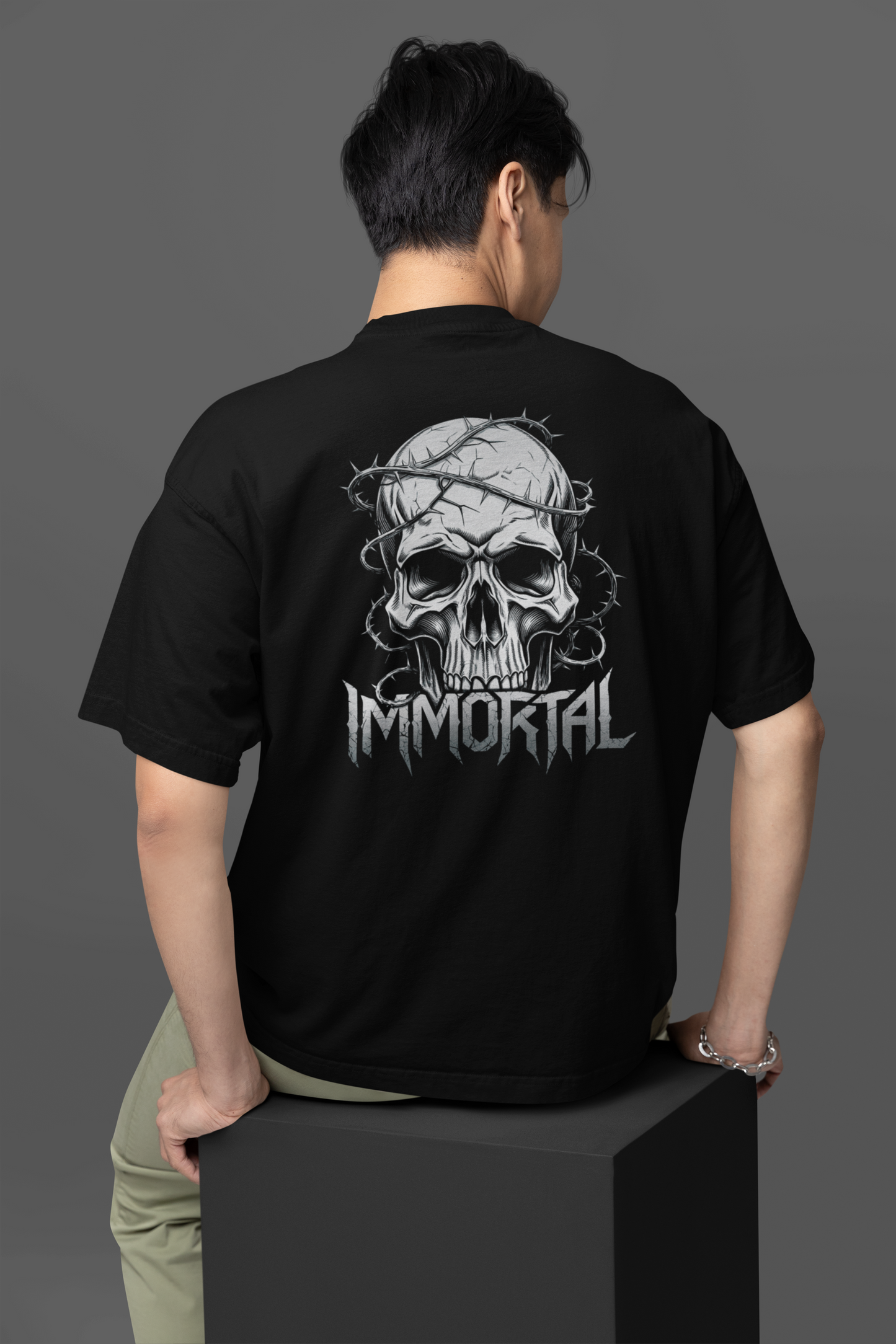 Immortal - Unisex Oversized Boxy Tee