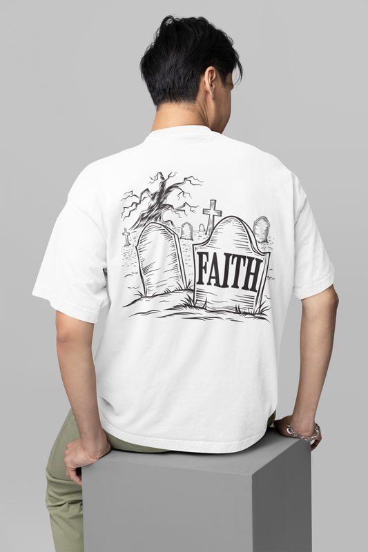 Faith - Unisex Oversized Boxy Tee