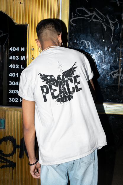 Peace - Unisex Oversized Boxy Tee